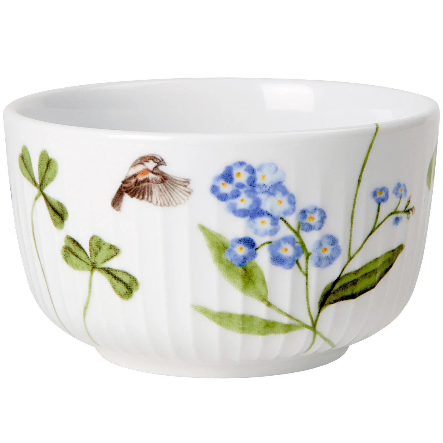 K&auml;hler Hammersh&oslash;i Summer Sk&aring;l &Oslash;12 Cm Forget Me Not -  Serveringssk&aring;ler Porselen Multi - 692624