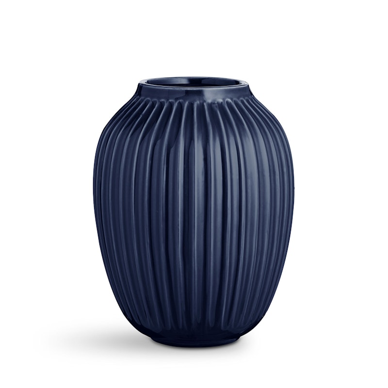 Hammershøi Vase Stor, Indigo