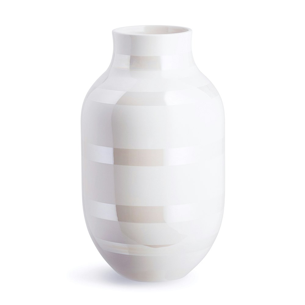 K&auml;hler Omaggio Vase 30,5 Cm Perlemor -  Vaser Keramikk Mother of Pearl - 691782