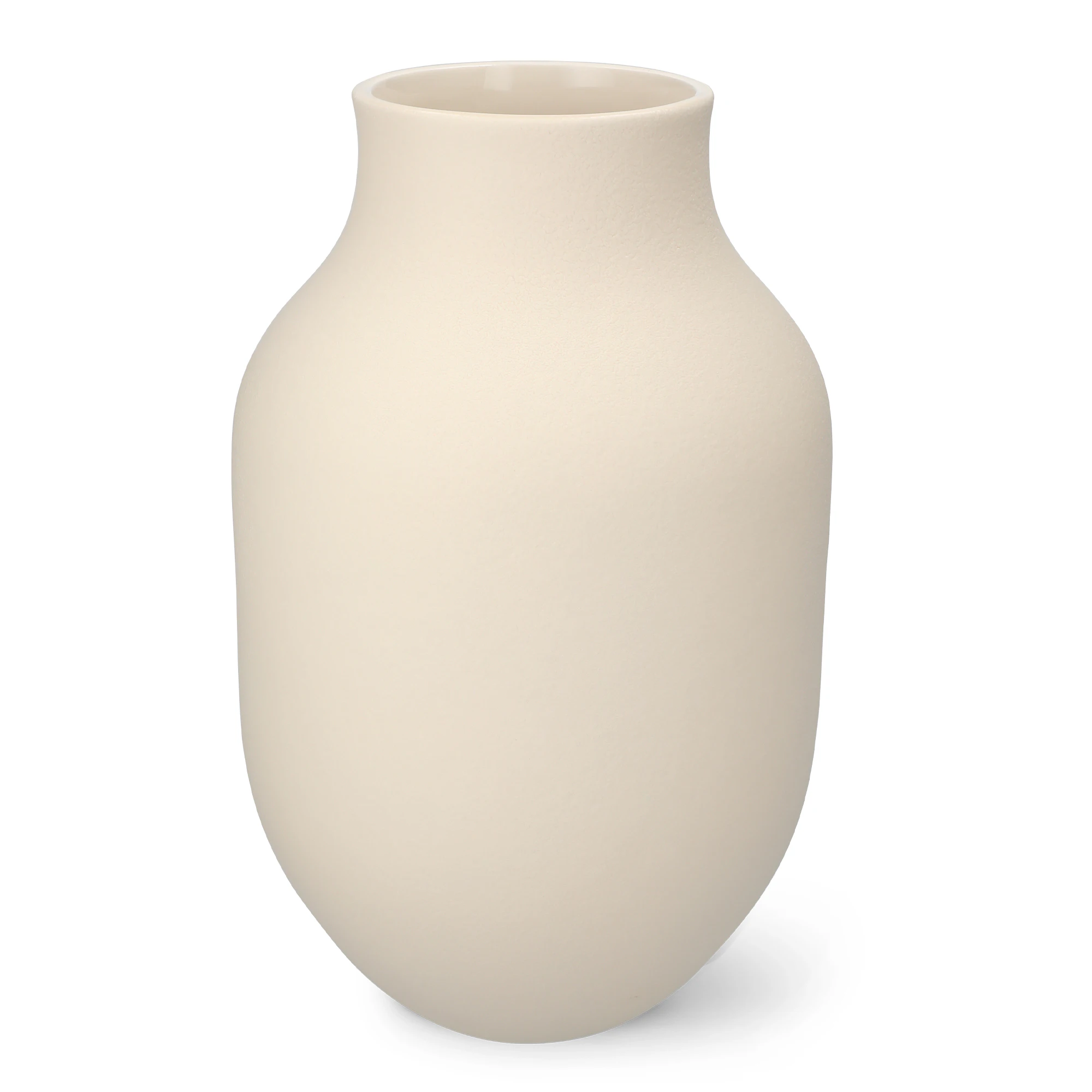 K&auml;hler Studio Omaggio Vase 31 Cm - Vaser Stengods Sand - 690108