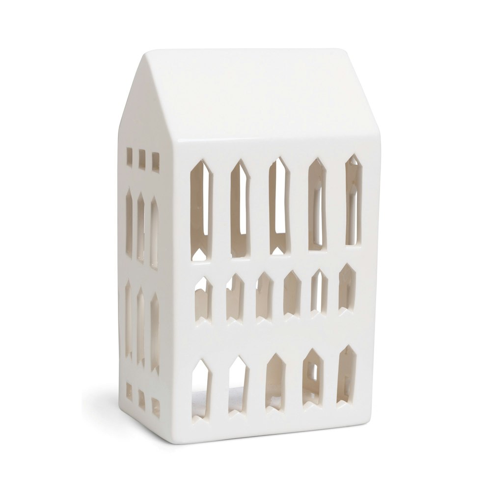 K&auml;hler Urbania Kyrka Lanterne  -  Lyslykter Keramikk Hvit - 691102