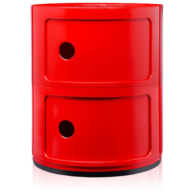 Componibili Classic Oppbevaring med 2 Rom, Rød