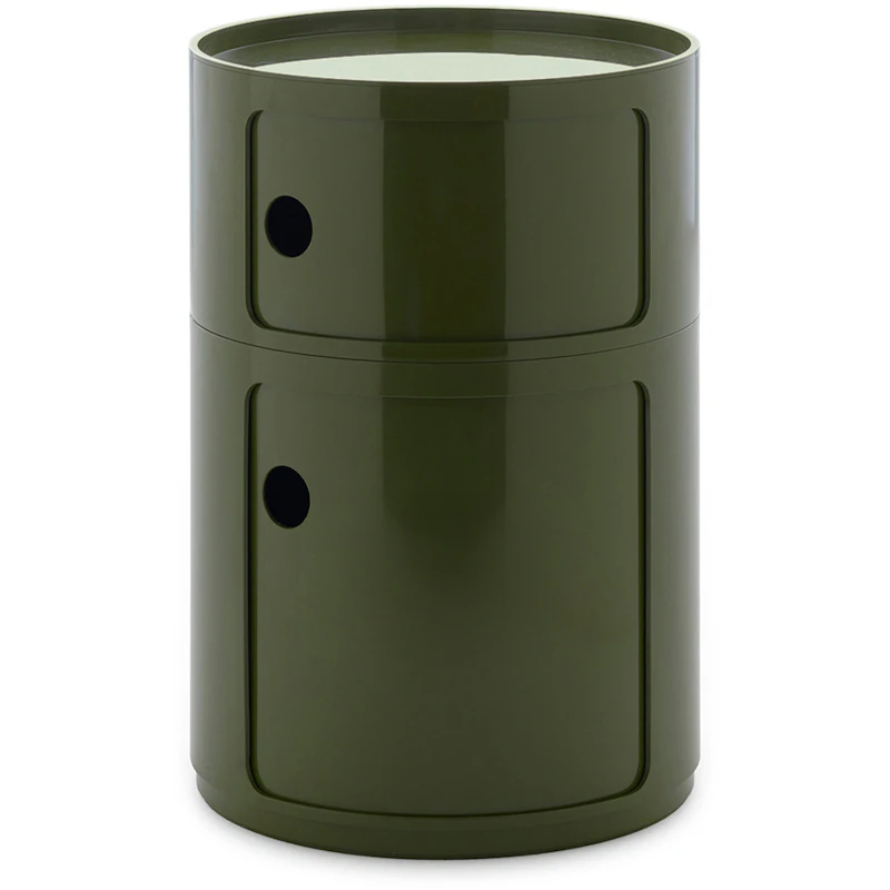 Componibili New Big Oppbevaring Med 2 Rom, Grønn