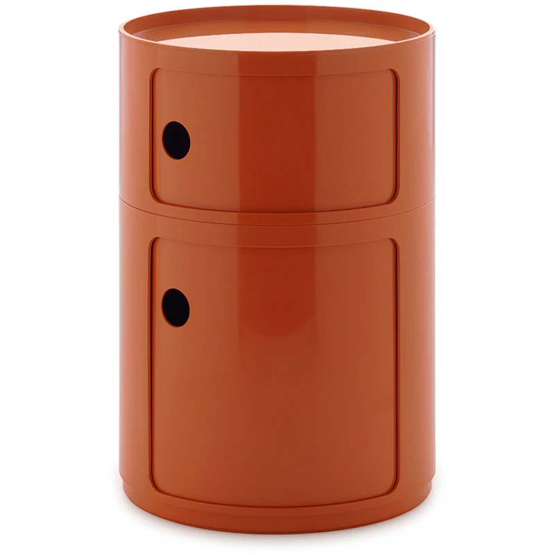 Componibili New Big Oppbevaring Med 2 Rom, Oransje