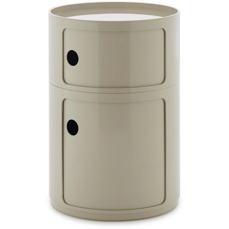 Componibili New Big Oppbevaring Med 2 Rom, Dove Grey