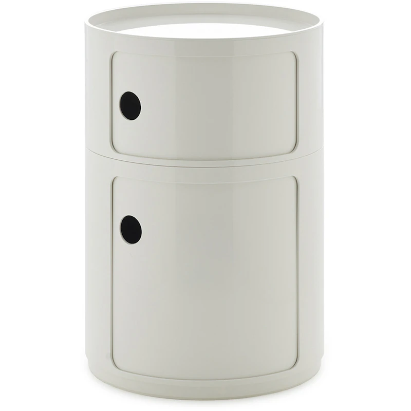 Componibili New Big Oppbevaring Med 2 Rom, Hvit