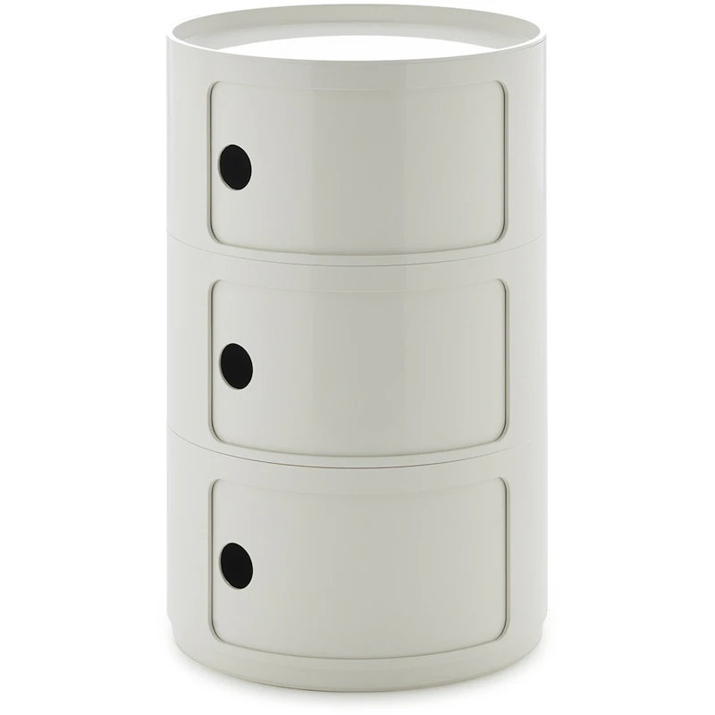 Componibili New Big Oppbevaring Med 3 Rom, Hvit