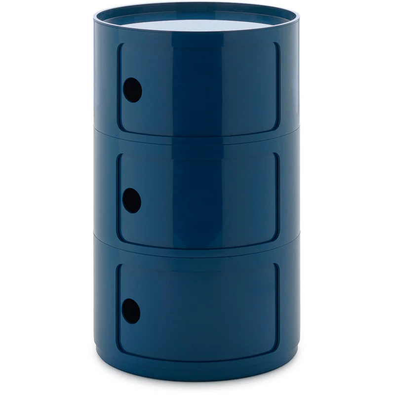 Componibili New Big Oppbevaring Med 3 Rom, Blå