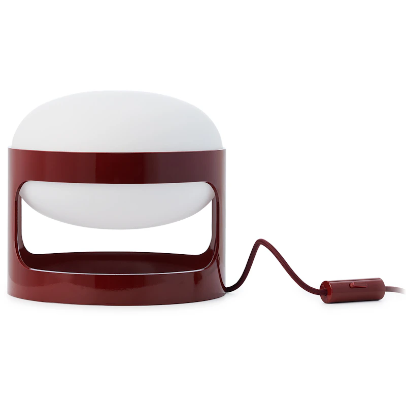 KD28 Bordlampe, Vinrød