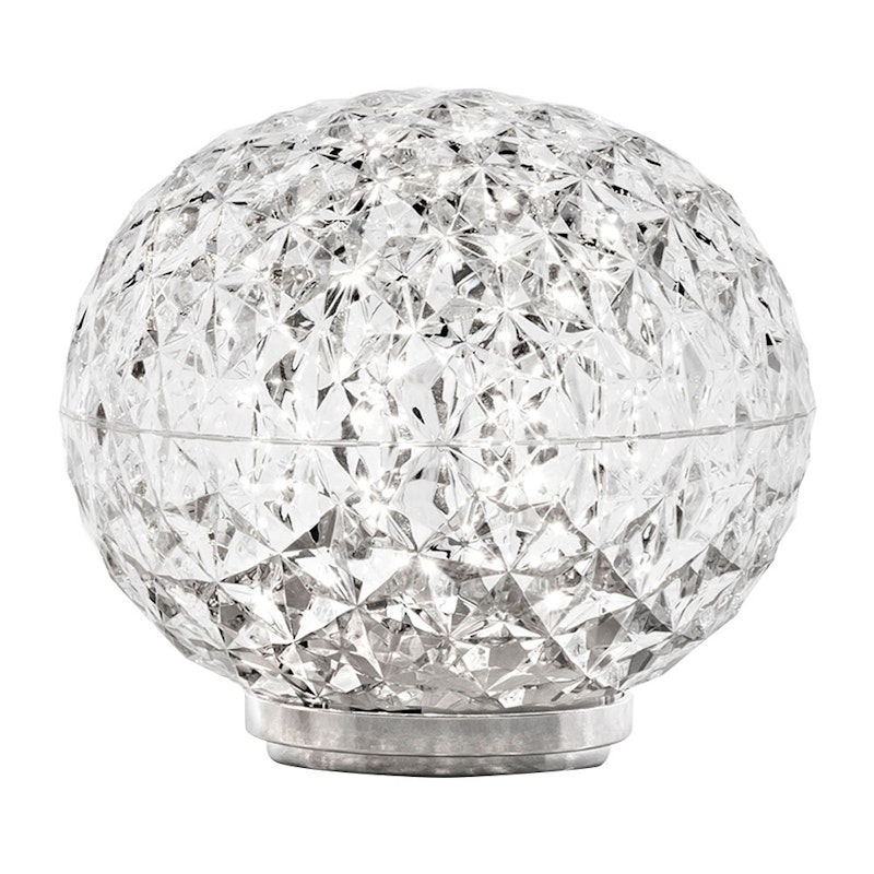Mini Planet Bordlampe med Strømkabel, Crystal