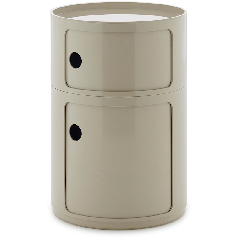 Componibili New Big Oppbevaring Med 2 Rom, Dove Grey