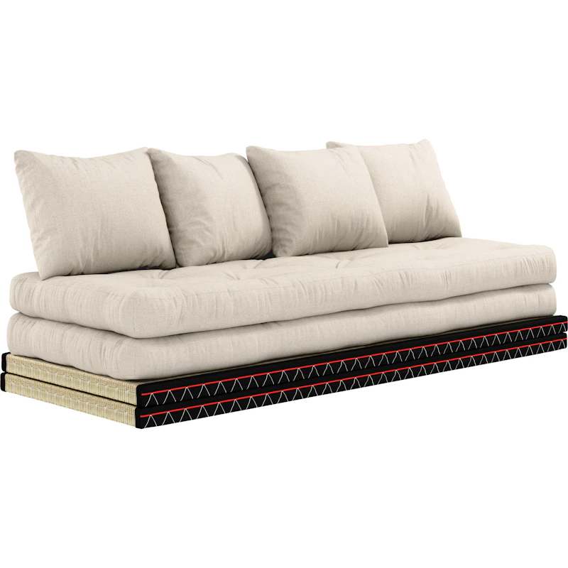 Chico Sofa Med Madrass 80x200 cm, Linen