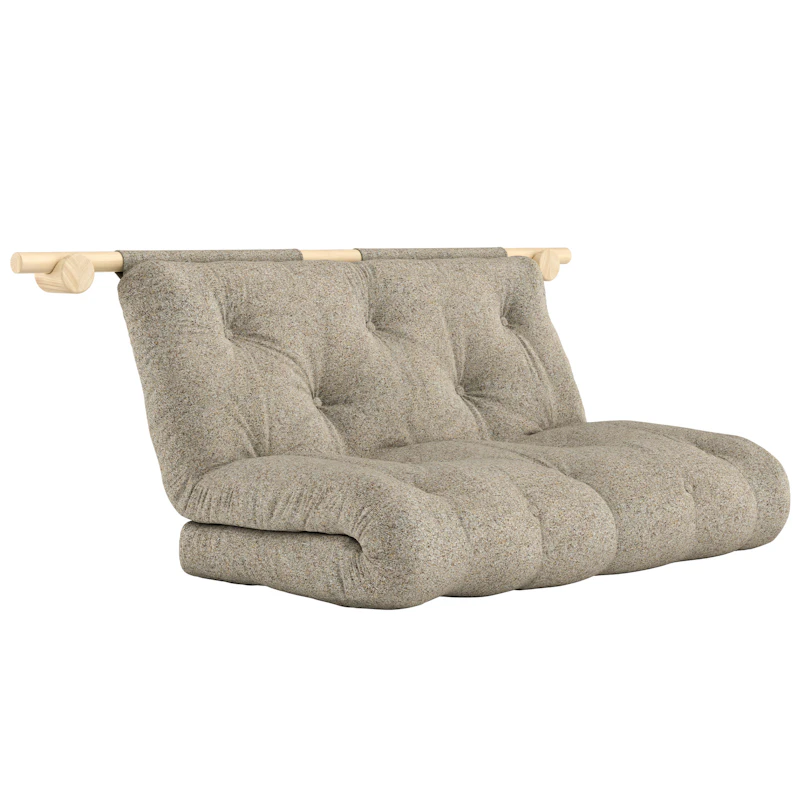 Hooked Sofa Bed, Warm Sand