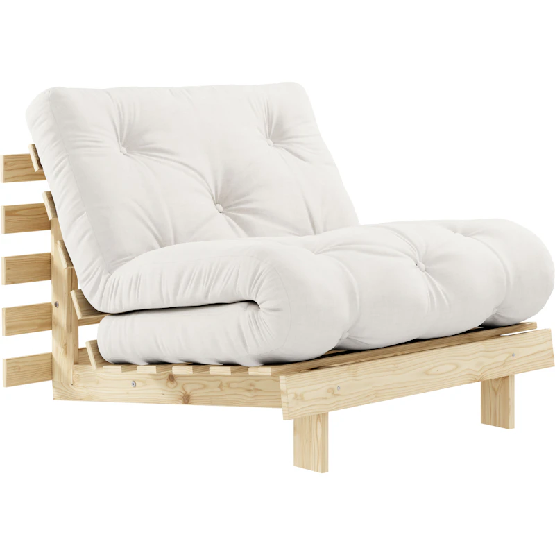 Roots 90 Loungestol, Furutre / Naturlig