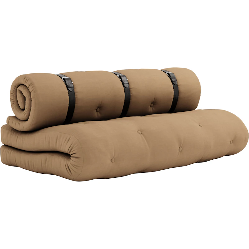 Buckle-Up Sofa Med Belte, Mocca / Brun