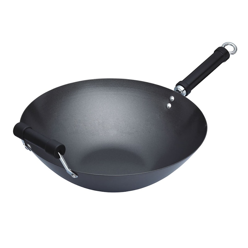 Oriental Wok Carbon Stål, 36 cm