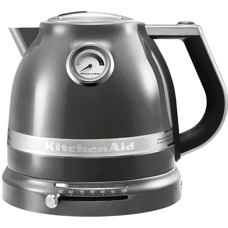 5KEK1522EMS Vannkoker Artisan 1,5L Med Justerbar Temperatur, Graphite Metallic