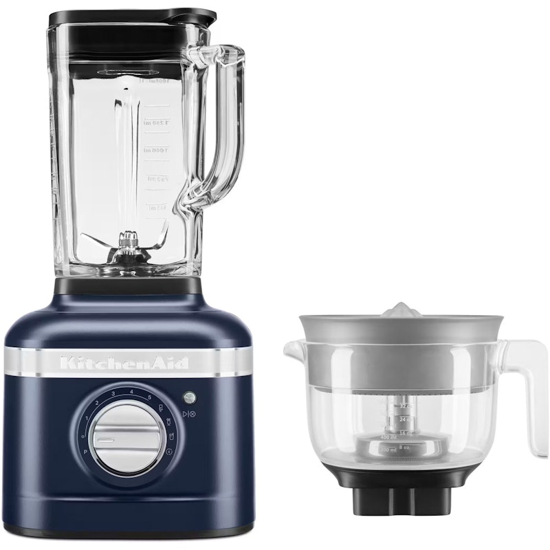 K400 Artisan Blender 1,4L + Citrus Press 1L, Ink Blue