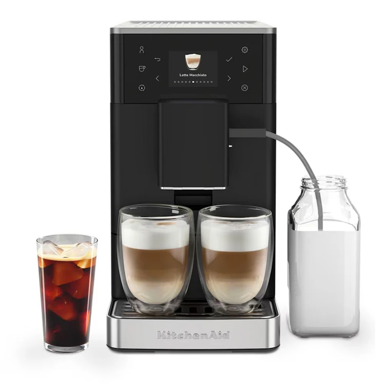 KF3 Espressomaskin helautomatisk, Matt Sort