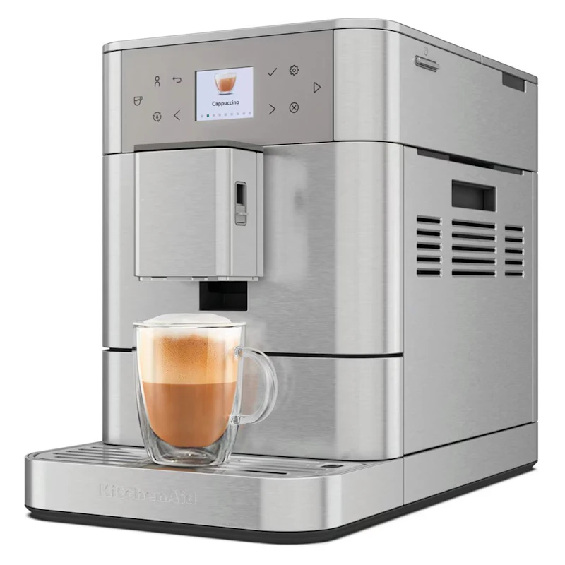 KF6 Espressomaskin helautomatisk, Rustfritt Stål