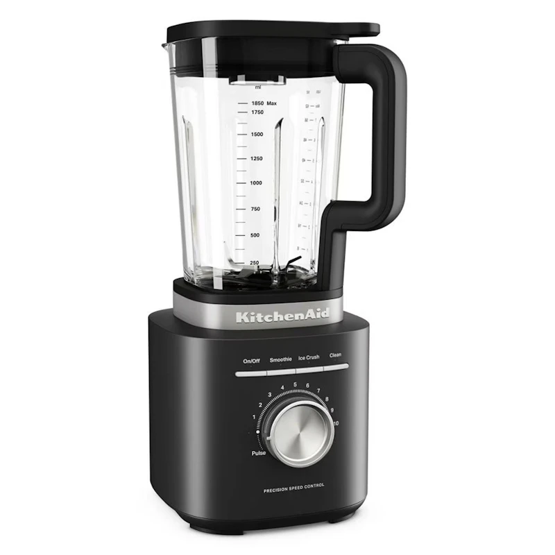 Pure Power Blender Med glasskanne 1,85 L, Matt Sort