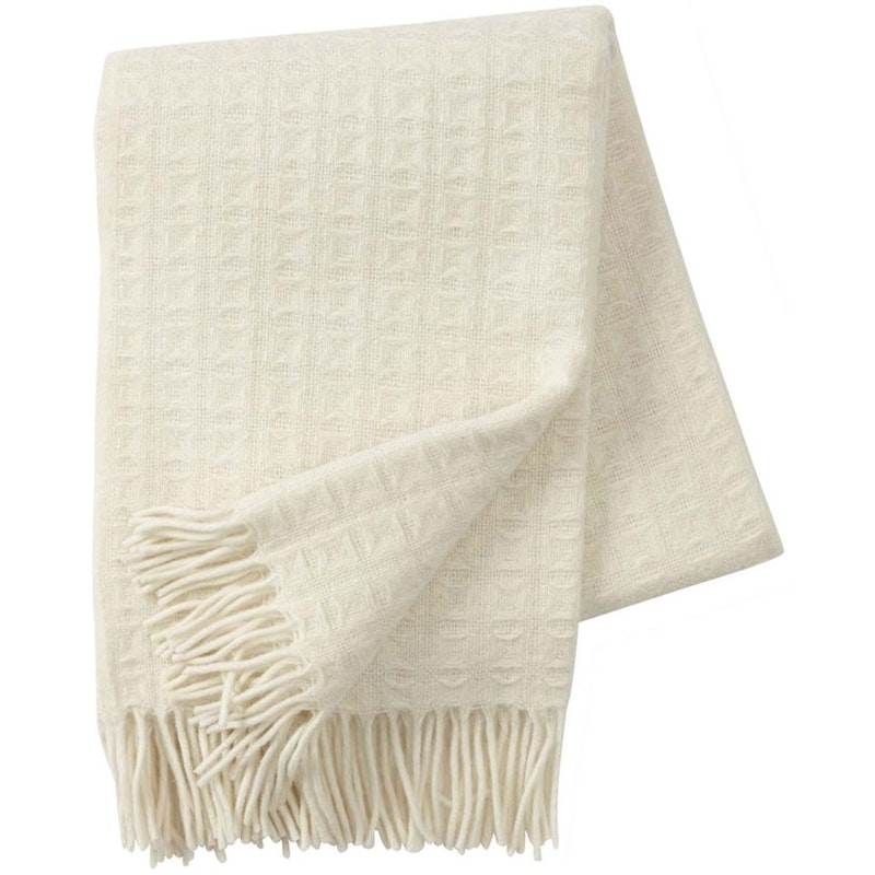 Twist Ullpledd 130x200 cm, Hvit