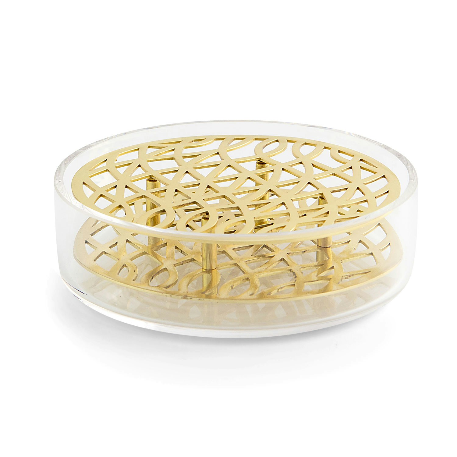 Klong &Auml;ng Vase Pond Messing -  Vaser Glass Gull - 30527