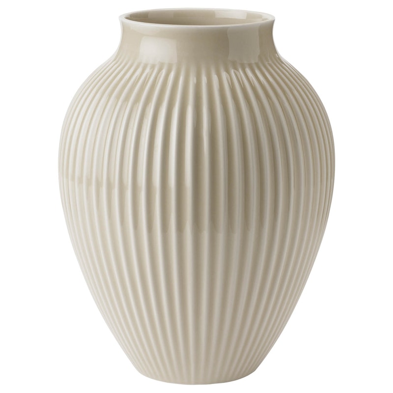 Vase Profilert 27 cm, Sand