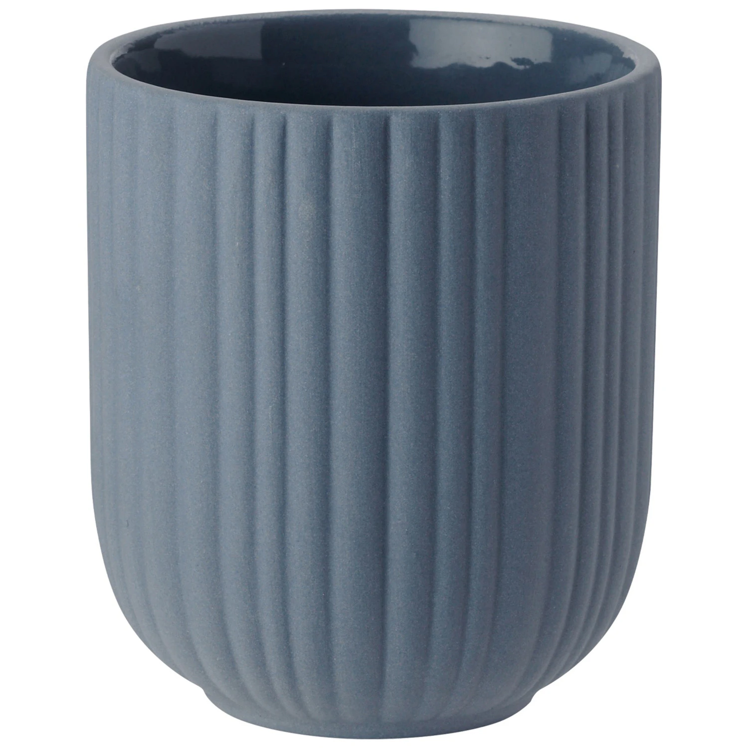 Knabstrup Keramik Verda Krus 25 Cl  -  Kaffekopper Stengods Dusty Blue - K1500-3