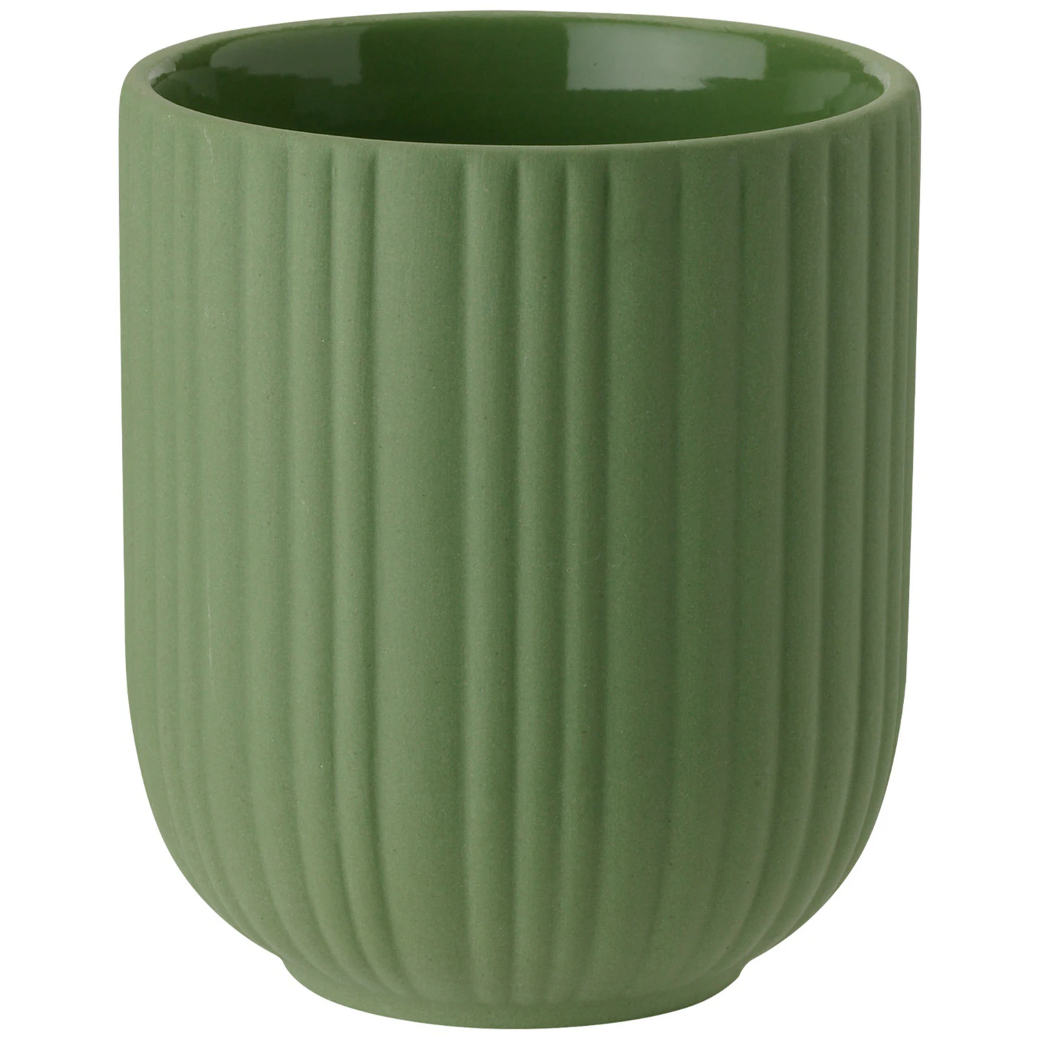 Knabstrup Keramik Verda Krus 25 Cl Grass Green -  Kaffekopper Stengods Gressgr&oslash;nn - K1500-2