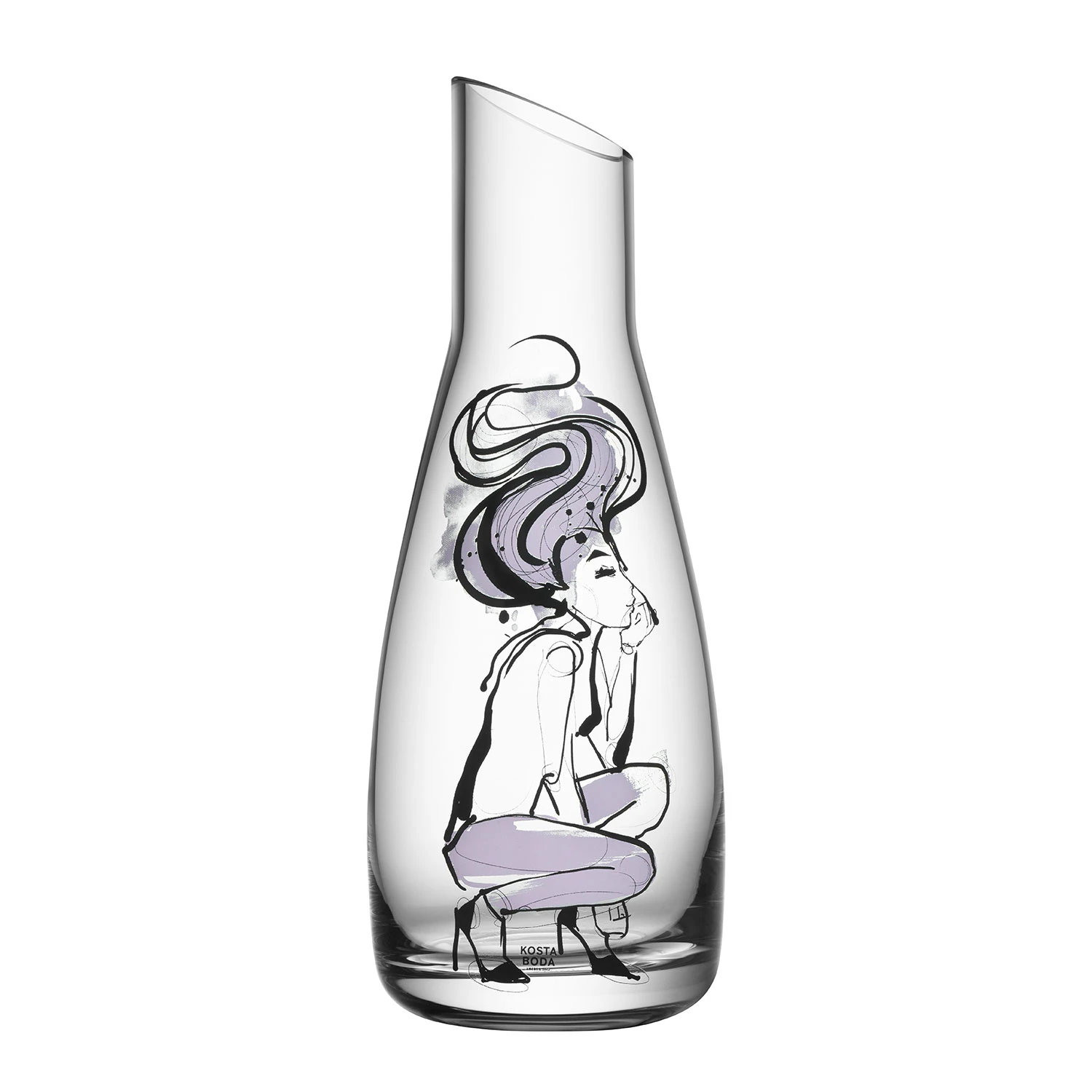 Kosta Boda All About You Karaffel 1 L Her -  Vannkarafler & Vannkanner Glass Klar - 7081700