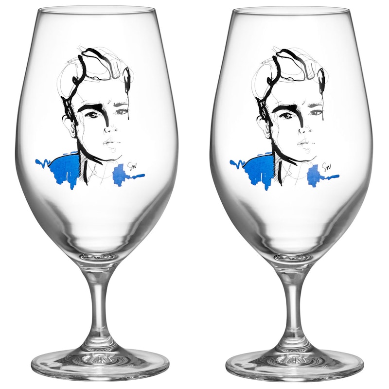 All About You Ølglass 40 cl 2-pk, Celebrate Him
