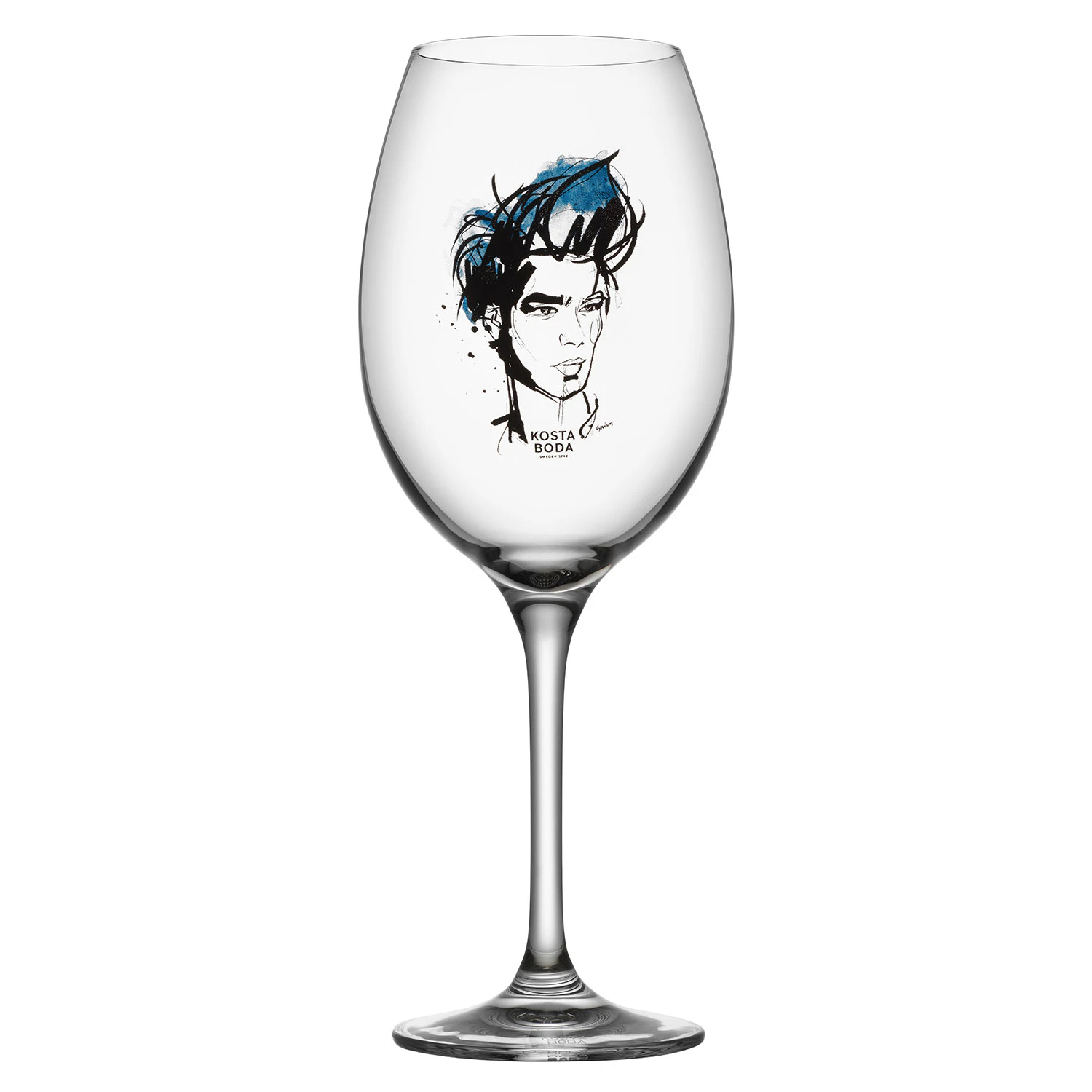 Kosta Boda All About You Vin 52 Cl 2-pk Miss Him -  Vinglass Glass Klar - 7091739