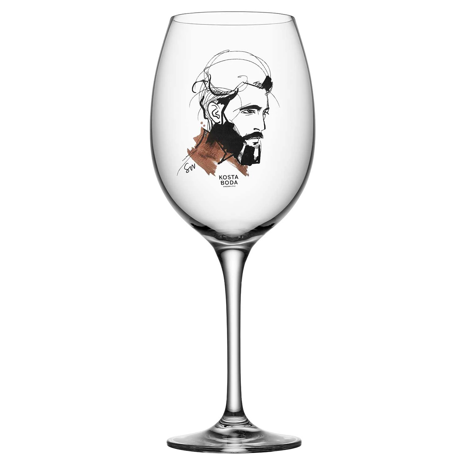 Kosta Boda All About You Vin 52 Cl 2-pk Wait For Him -  Vinglass Glass Klar - 7091838