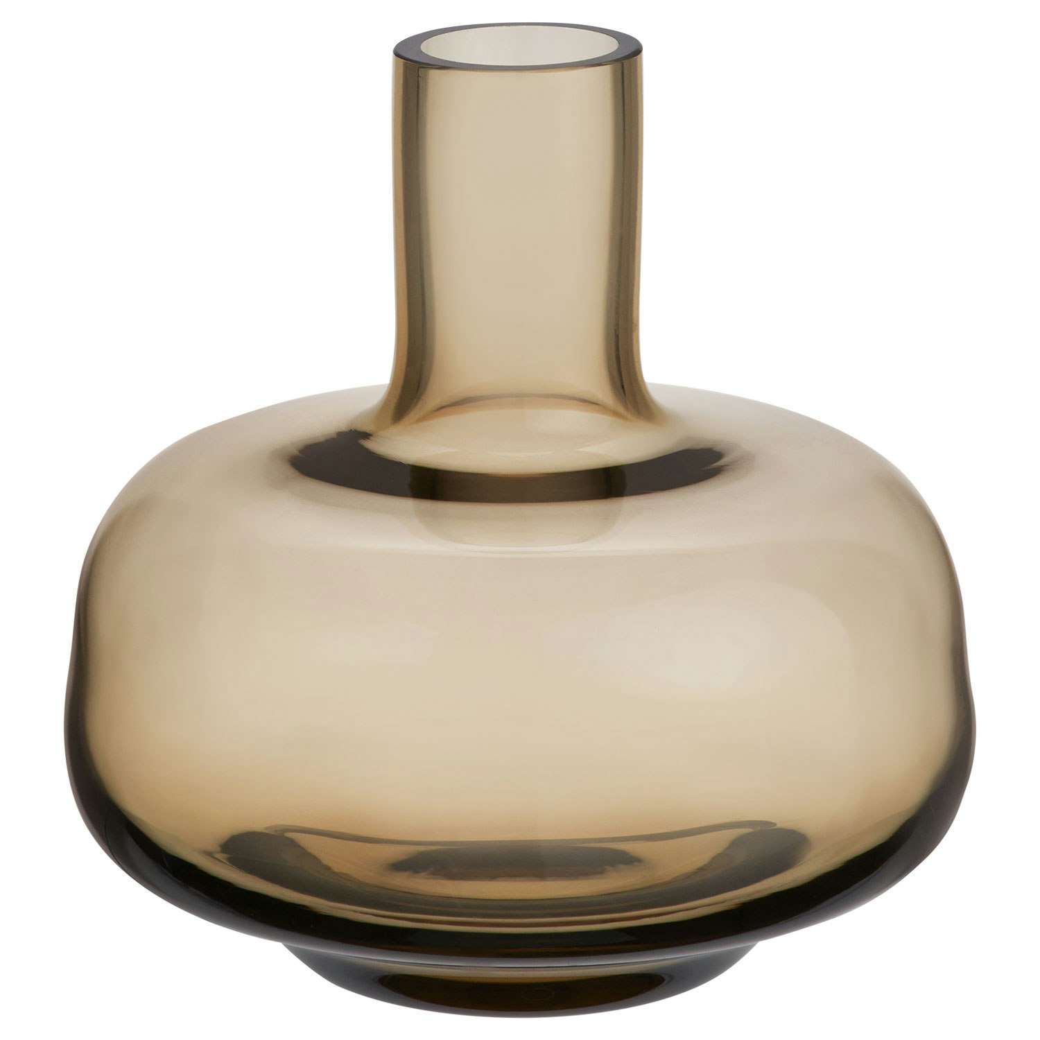 Kosta Boda Kappa Vase  9,8 Cm -  Vaser Glass Brun - 7042401