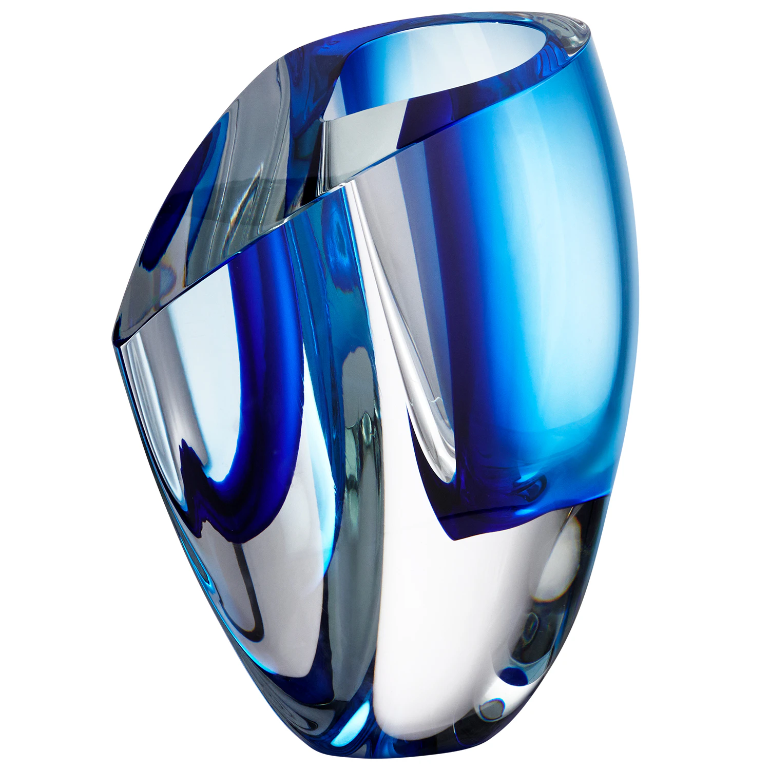 Kosta Boda Mirage Gw Ac-25 Vase  21 Cm -  Vaser Glass Bl&aring; - 7042500