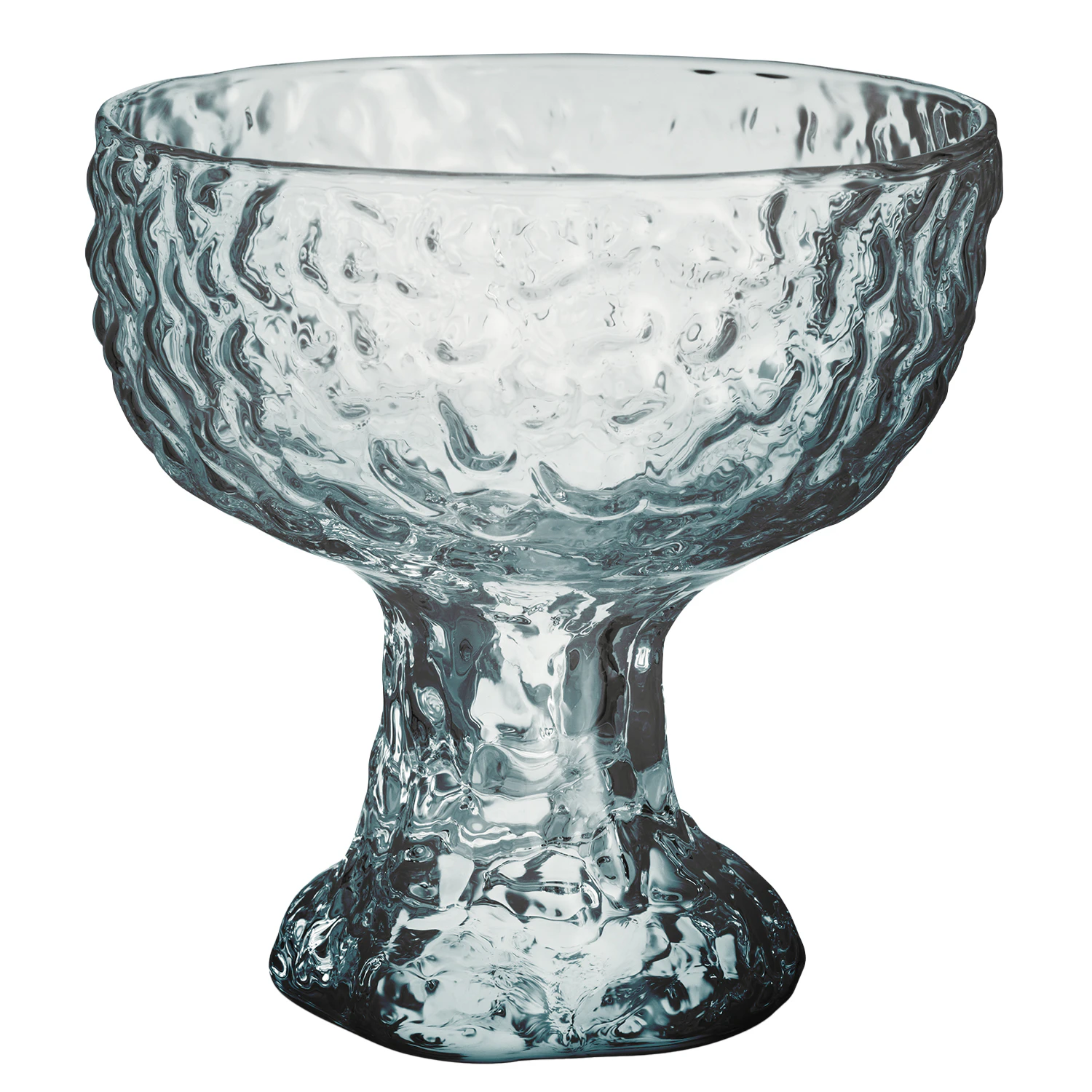 Kosta Boda Moss Champagneglass 35 Cl Sirkul&aelig;r -  Champagneglass Krystall Circular - 7092542