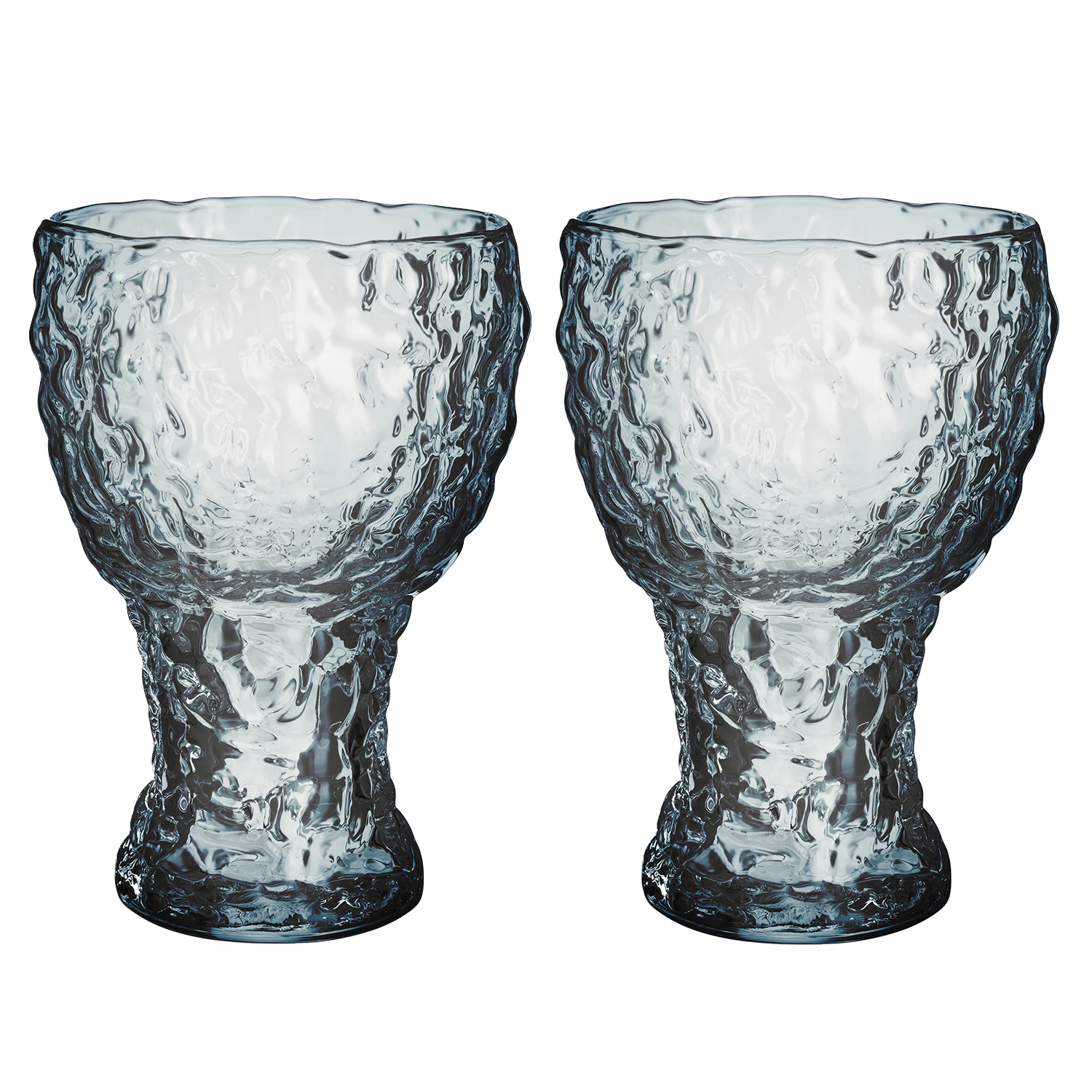 Kosta Boda Moss Highball-glass 42 Cl 2-pk Sirkul&aelig;r -  Vinglass Krystall Circular - 7092541