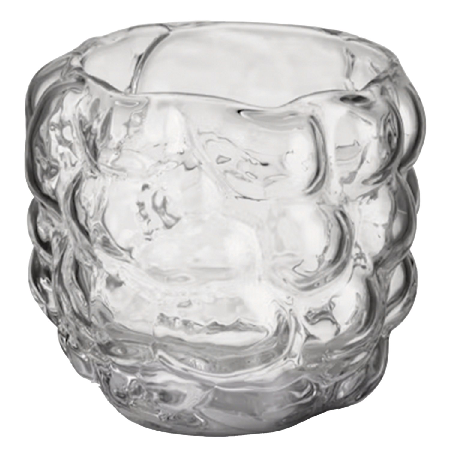 Kosta Boda Moss Lyslykte 11.5 Cm  -  Lysestaker Glass Klar - 7062491