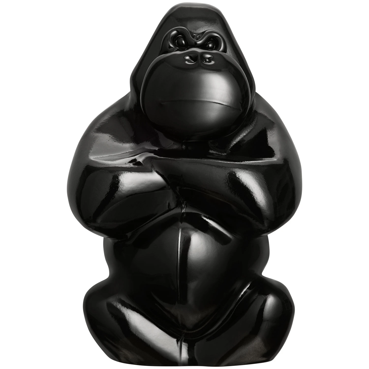 Kosta Boda My Wide Life Skulptur Gabba Gabba Hey  -  Skulpturer Munnbl&aring;st Glass Sort - 7091020