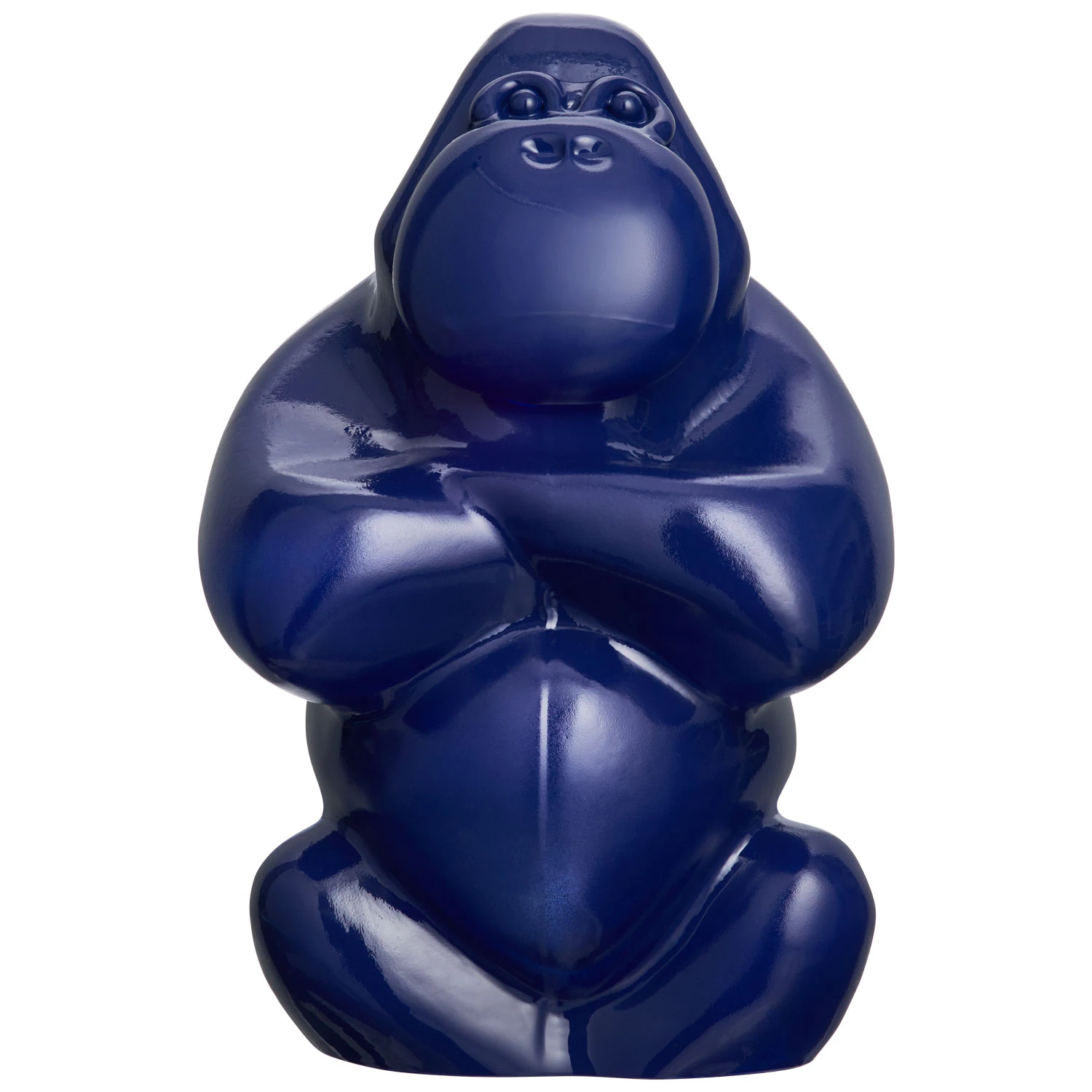 Kosta Boda My Wide Life Skulptur Gabba Gabba Hey  -  Skulpturer Munnst Glass Bl&aring; - 7091025