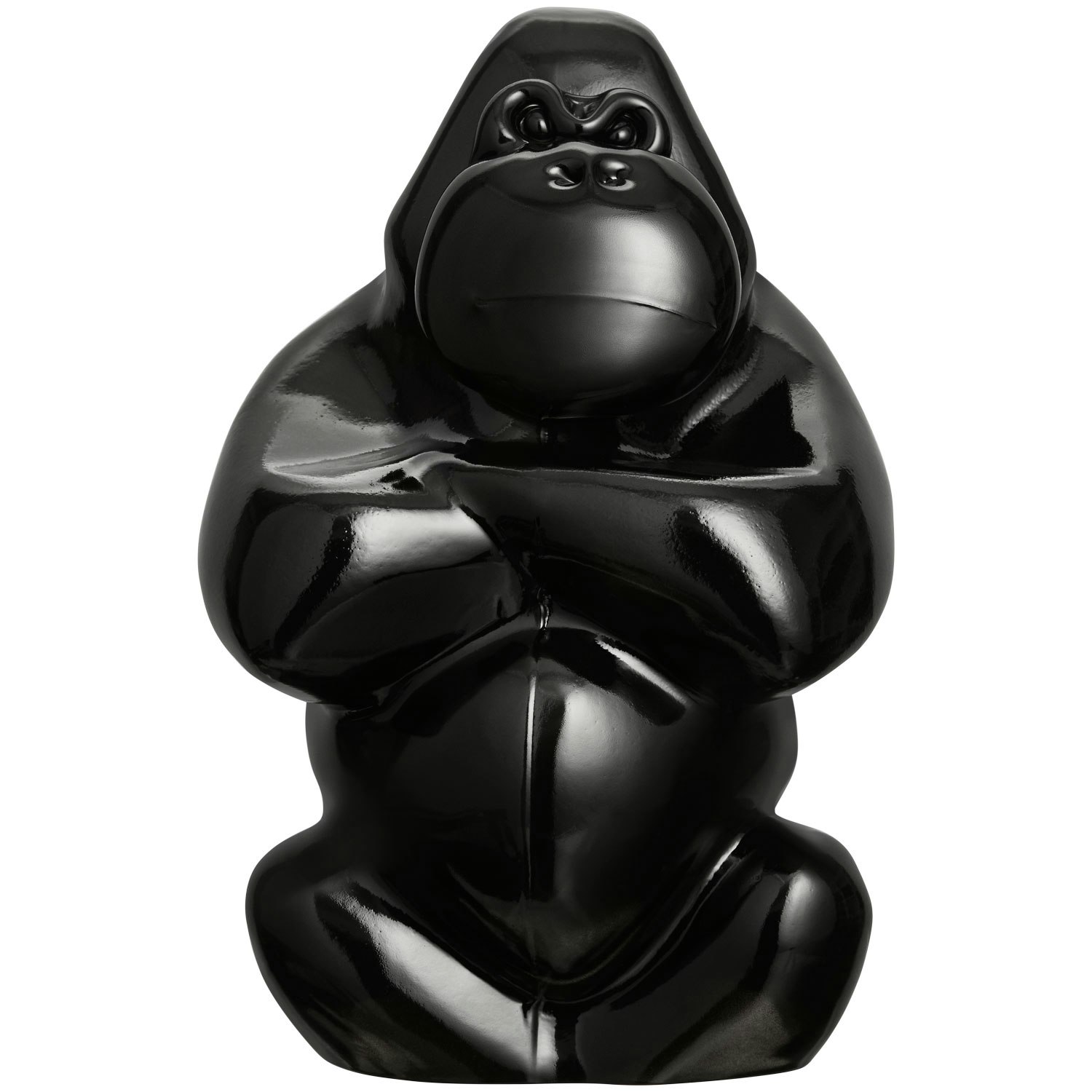 Kosta Boda My Wide Life Skulptur Gabba Gabba Hey  -  Skulpturer Munnbl&aring;st Glass Sort - 7091020