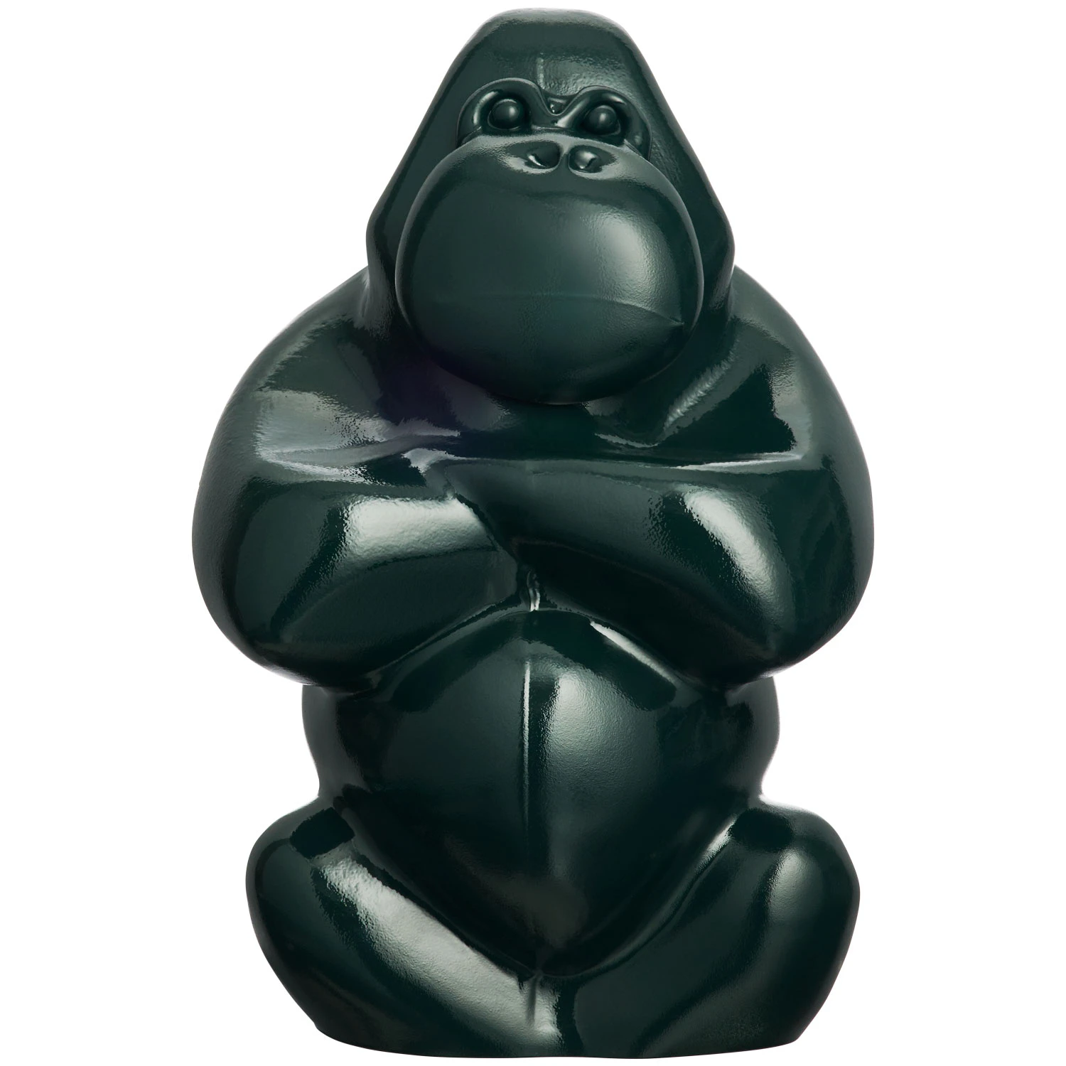 Kosta Boda My Wide Life Skulptur Gabba Gabba Hey M&oslash;rkegr&oslash;nn -  Skulpturer Munnbl&aring;st Glass M&oslash;rk Gr&oslash;nn - 7091026