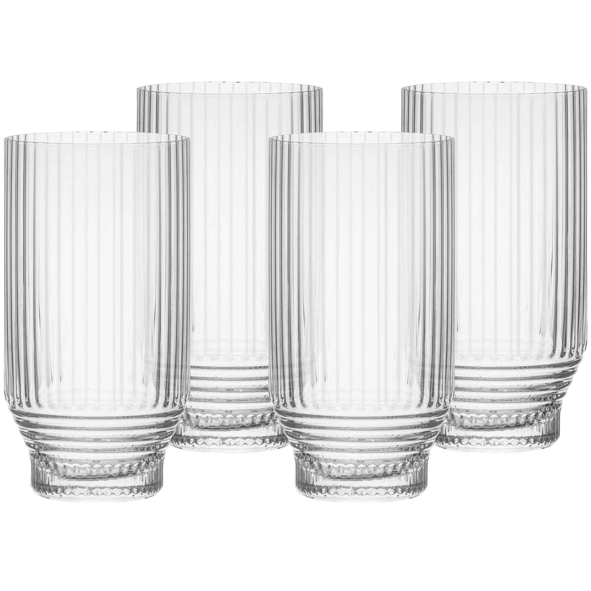 Kosta Boda Pavilion Highball- 30 Cl 4-pk - Highballglass & Longdrinkglass Glass Klar - 7092639