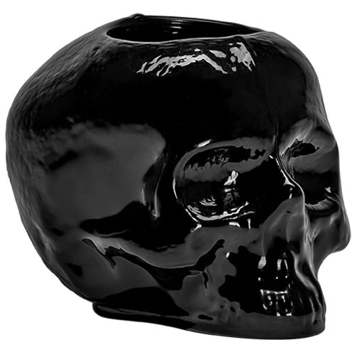 Kosta Boda Still Life Skull Lanterne  -  Lyslykter Krystall Sort - 7062201