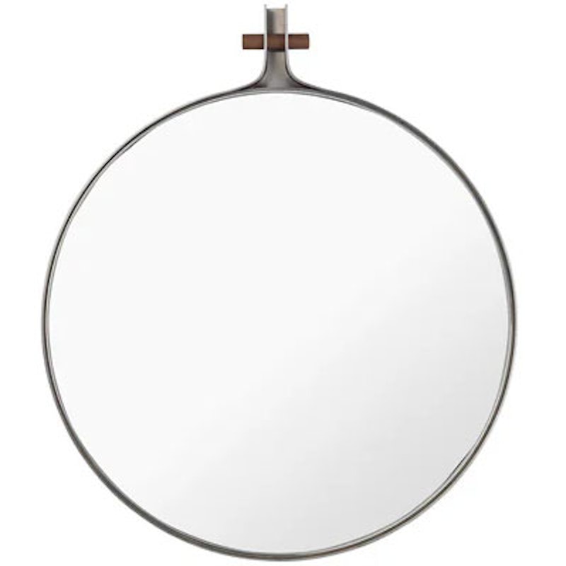 Dowel Speil Round Steel / Valnøtt, 35 cm