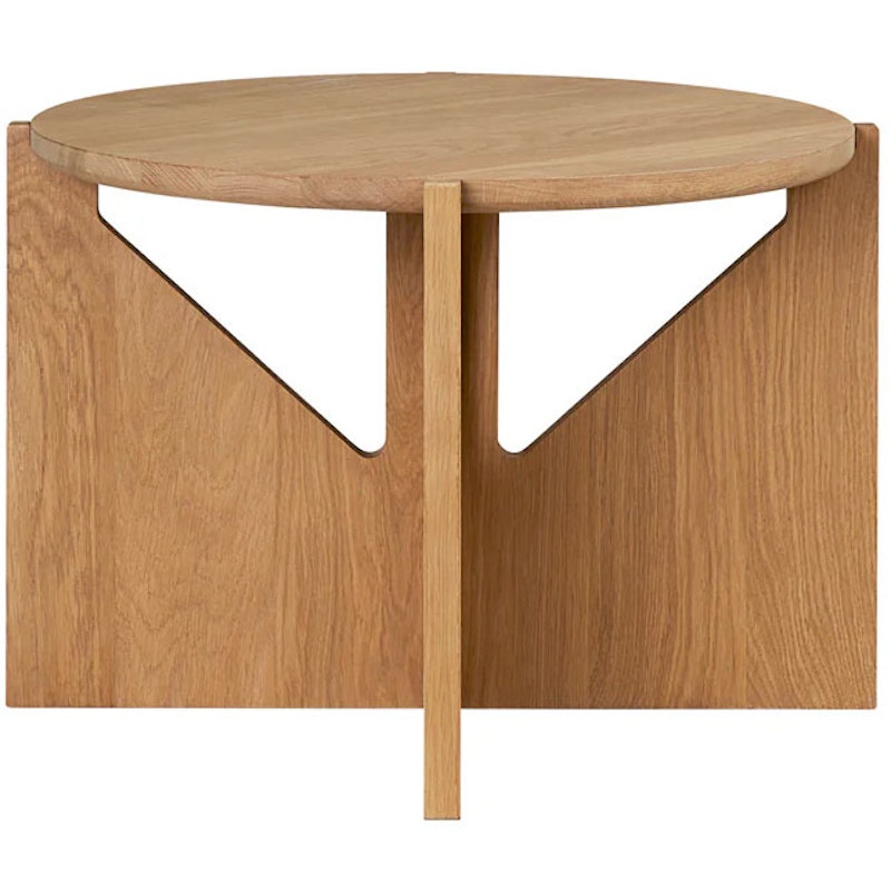 Simple Salongbord 52 cm, Varmlakkert Eik