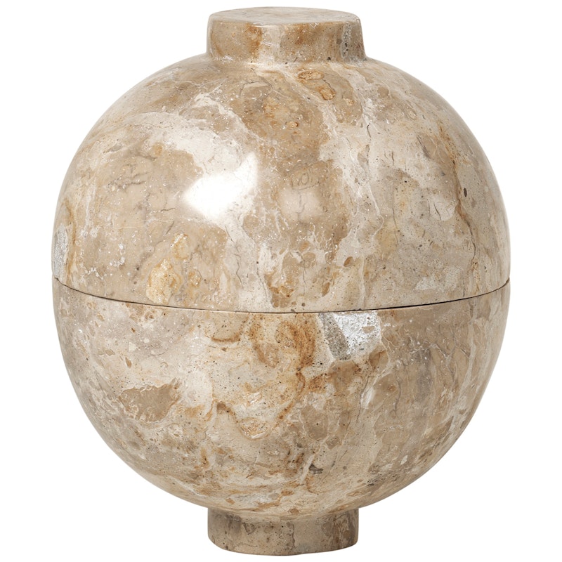 XL Marmorkule, Beige