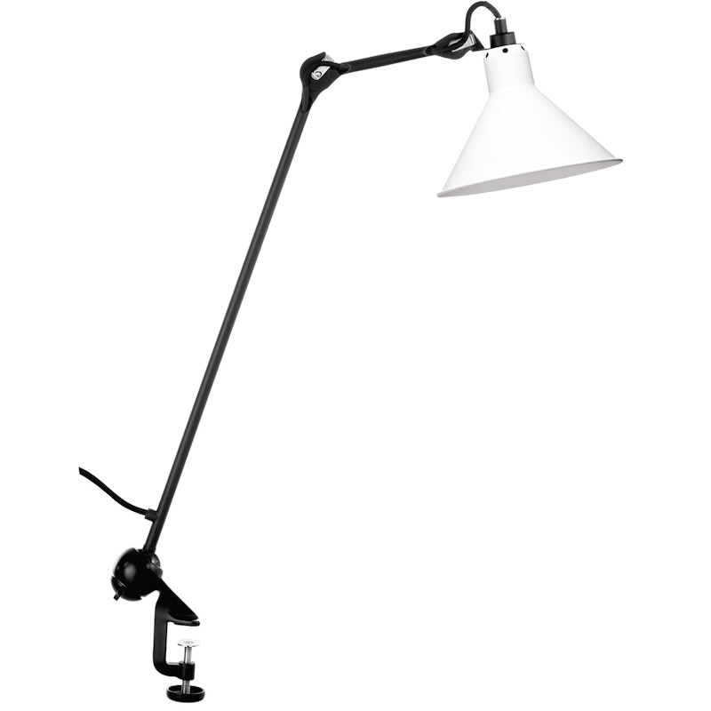 Lampe Gras N°201 Bordlampe, Svart / Hvit