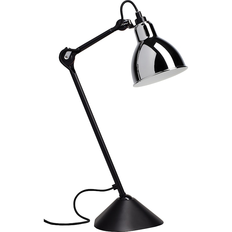 La Lampe Gras N°205 Bordlampe, Svart / Chrome